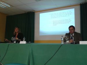 Con Raquel castillejo Manzanares en Valladolid