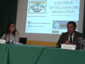 Con Mercedes Rodríguez Tamayo en Valladolid