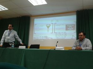 Con Franco Conforti en Valladolid