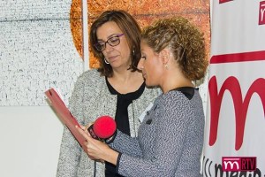 Senadora Angeles Armisén y Mari Angeles Moraga